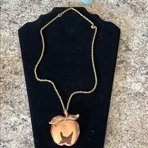 Coppercraft Guild Copper Apple Pendant Necklace